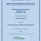 噪声控制工程教育:TQA最终报告出版